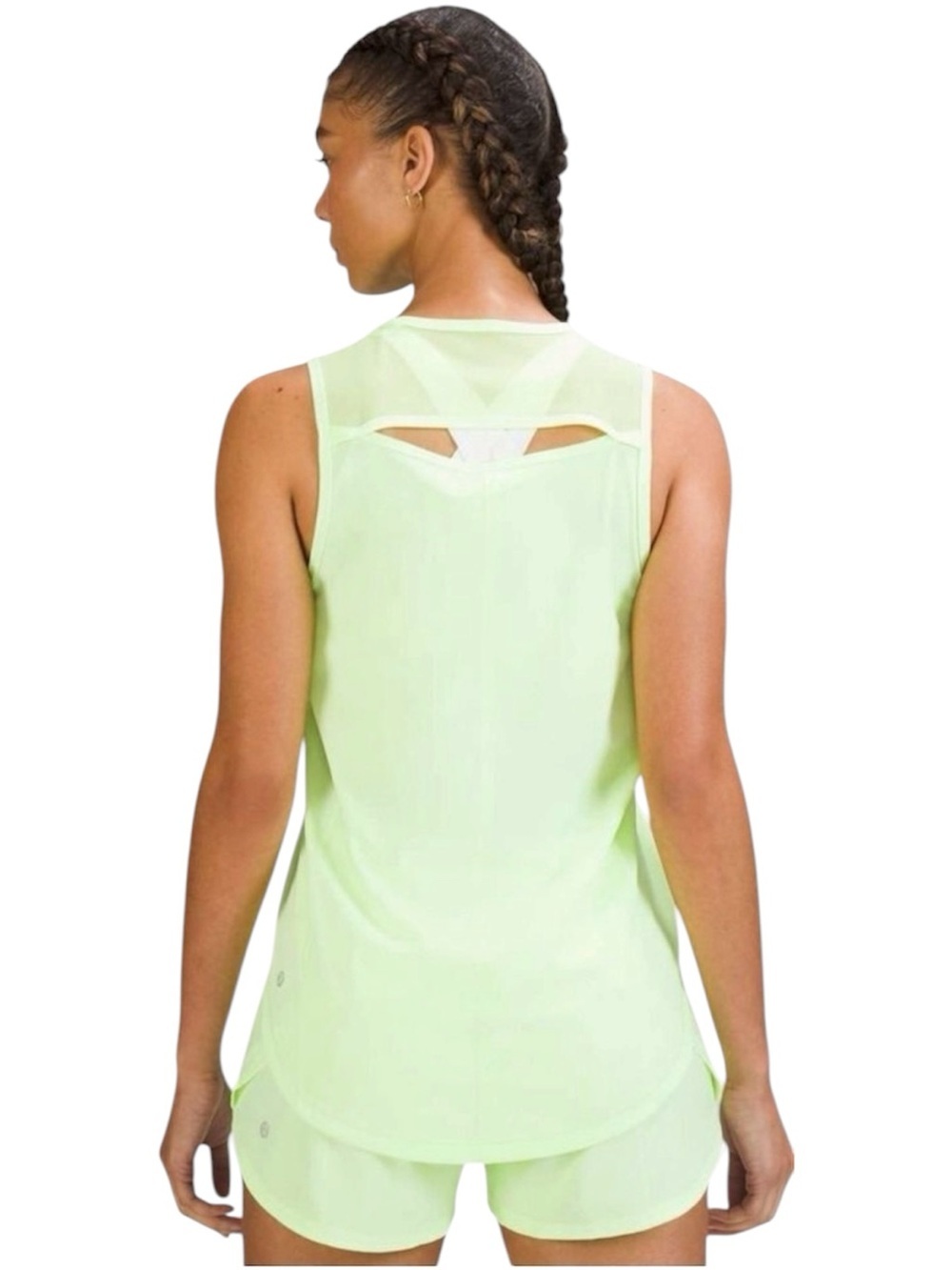 Lululemon Sculpt Tank Top. Faded Green/Yellow . Sz 0 * Read Description